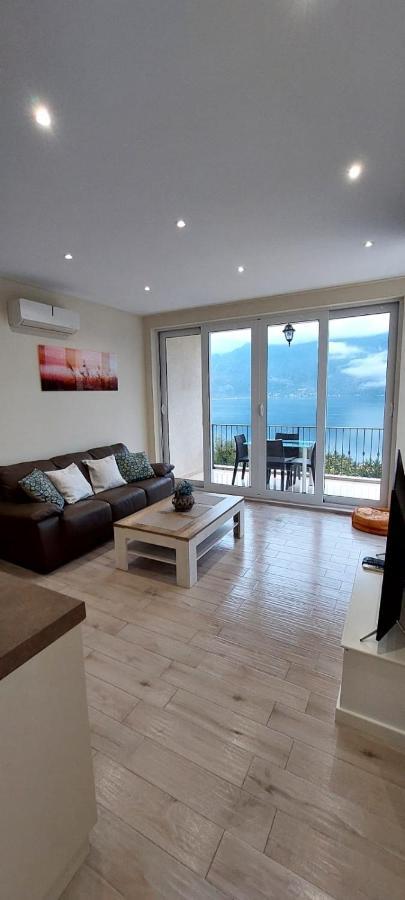 Bay Of Kotor View Apartment With Pool Prcanj Ngoại thất bức ảnh